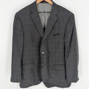 Corneliani Academy Super 130 Wool Puppytooth Blazer 44R Italy Sport Coat‎